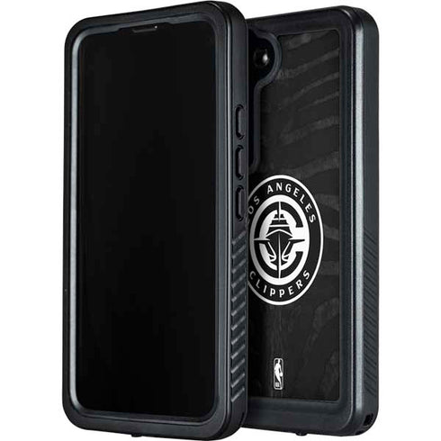 NBA LA Clippers Animal Print Galaxy S24 Waterproof Case